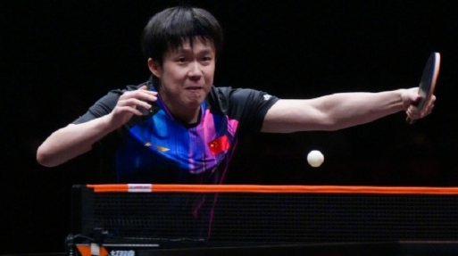 王楚钦4-1击败法国选手艾利克斯·勒布伦，强势晋级四强