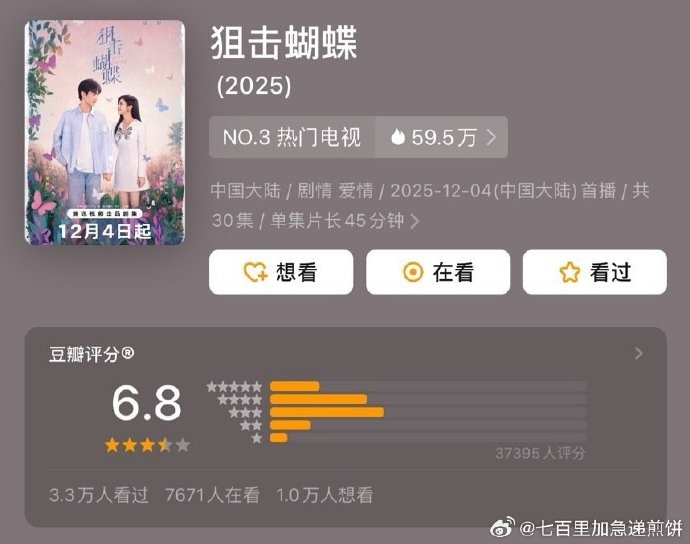 狙击蝴蝶开分6.8