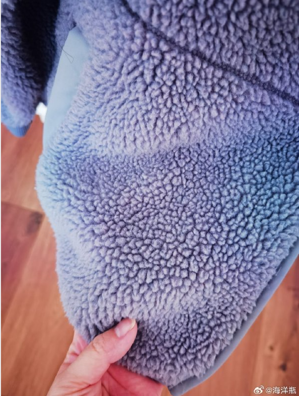 原来摇粒绒真的是摇出来的