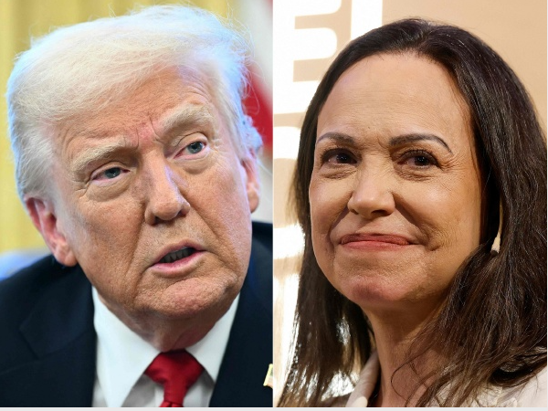 马查多把诺贝尔和平奖颁给特朗普